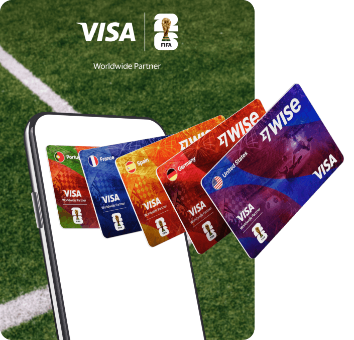 Phone showing limited edition World Cup digital card